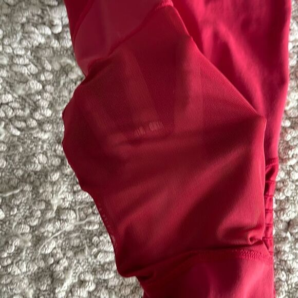 Joy Lab Leggings-Size XS Cherry Red - Picture 4 of 8